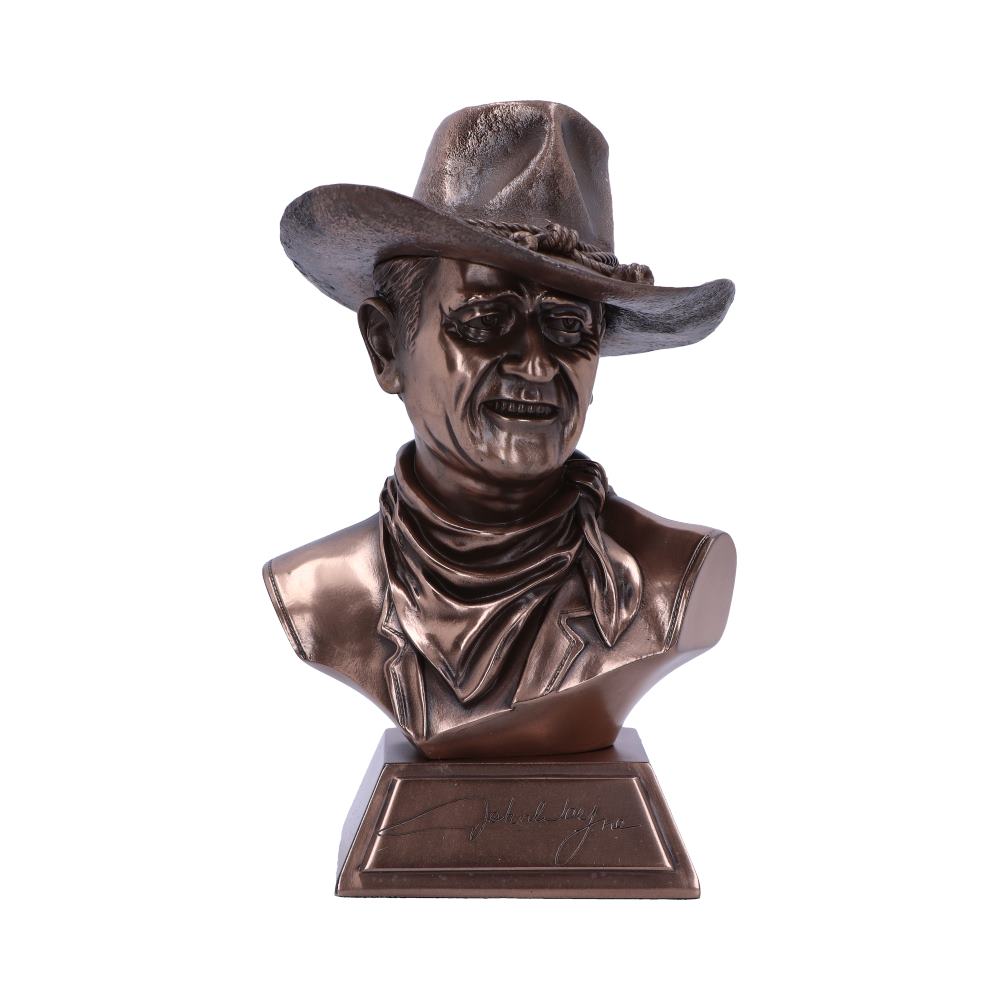This Bust captures John Wayne in his role as Captain Jake Cutter fromthe Comancheros