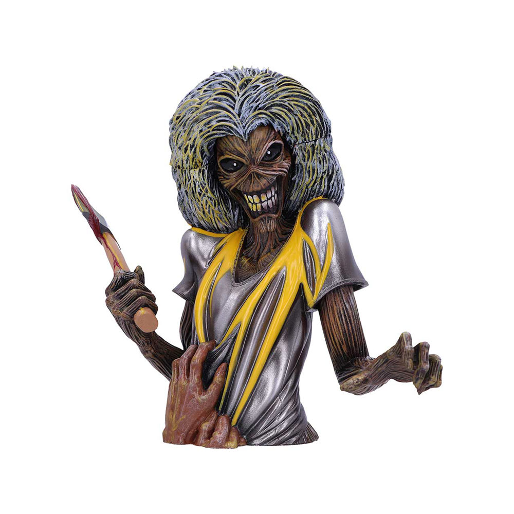 Officially Licensed Iron Maiden Bust Box.