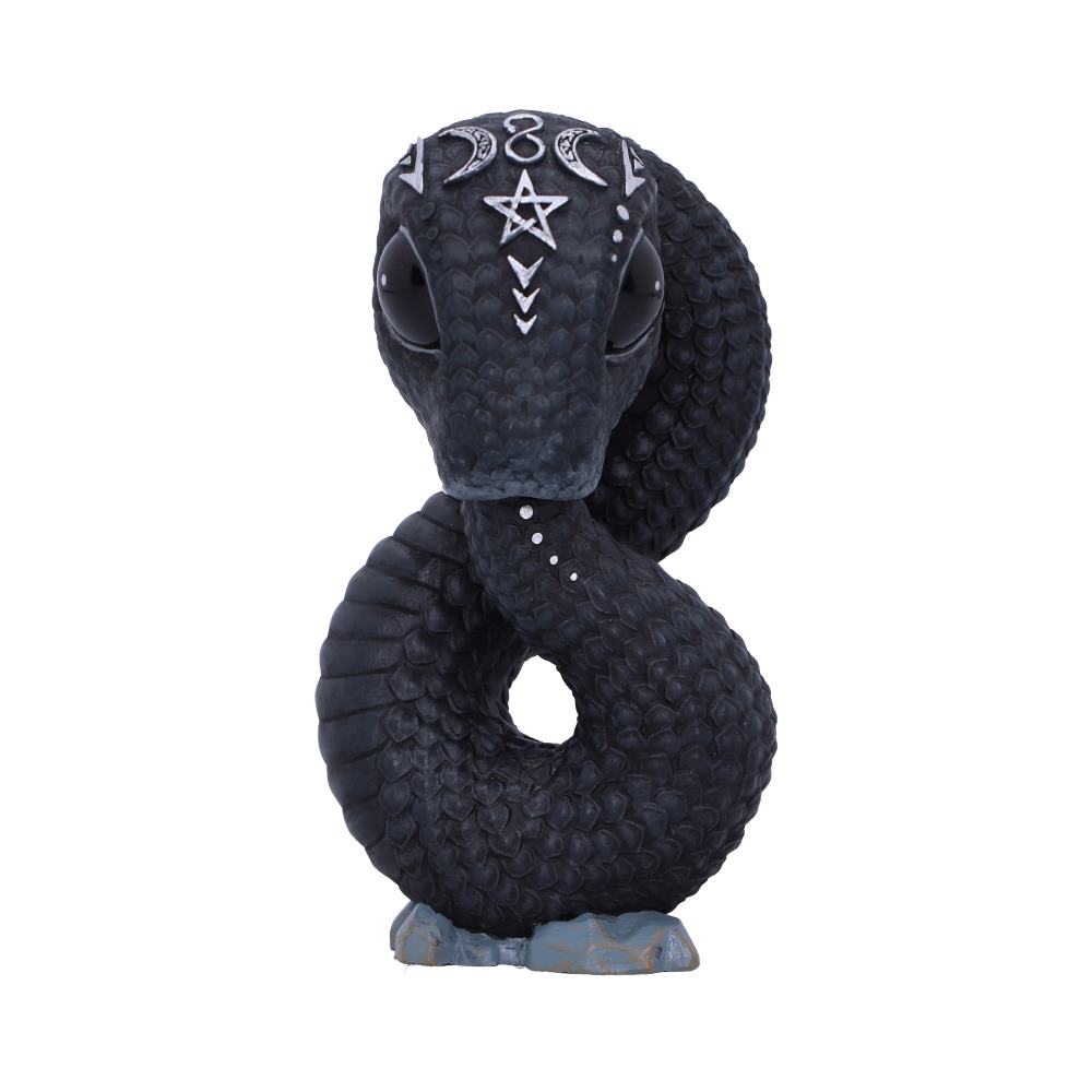 Scarily adorable snake figurine.