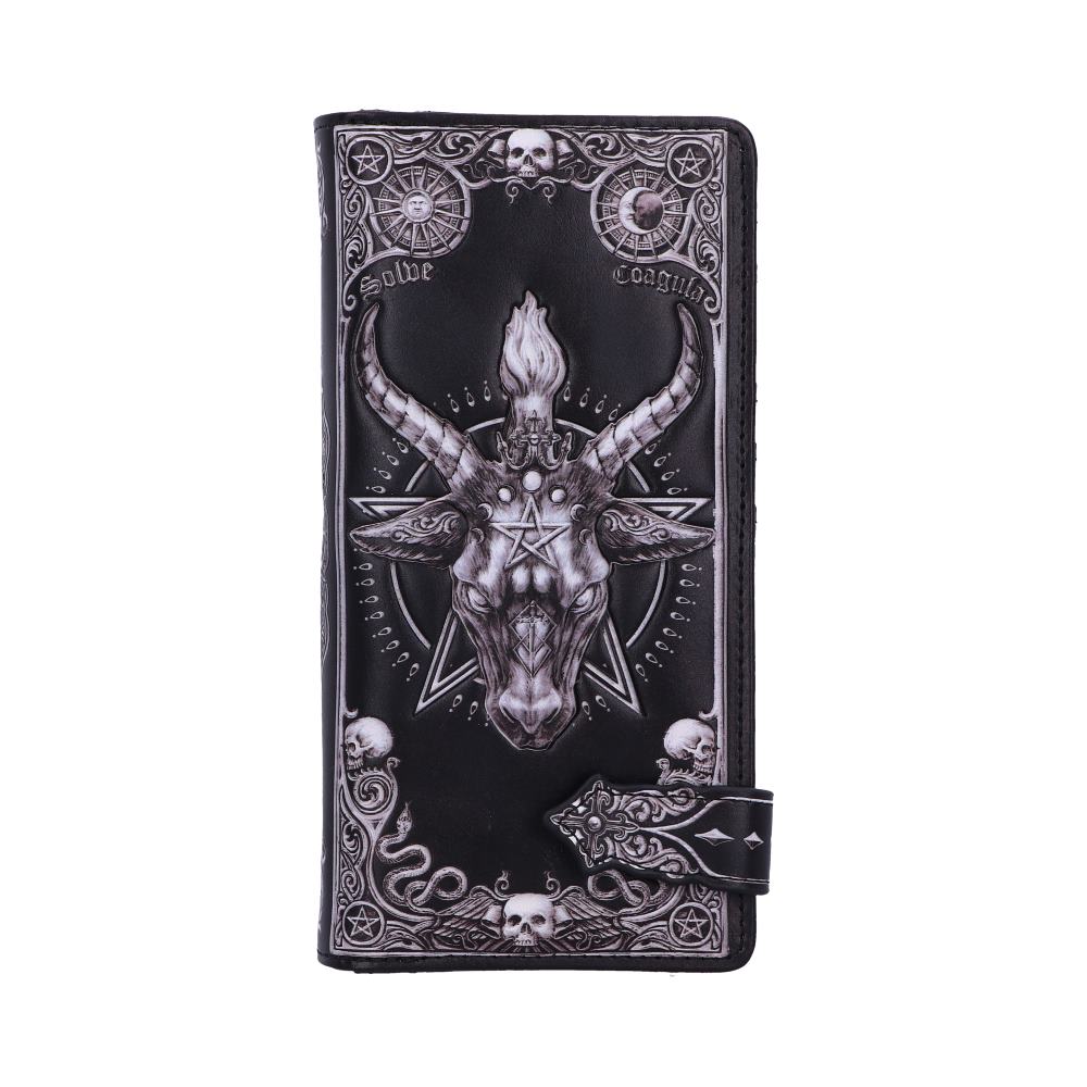Stunning Baphomet Embossed Purse.