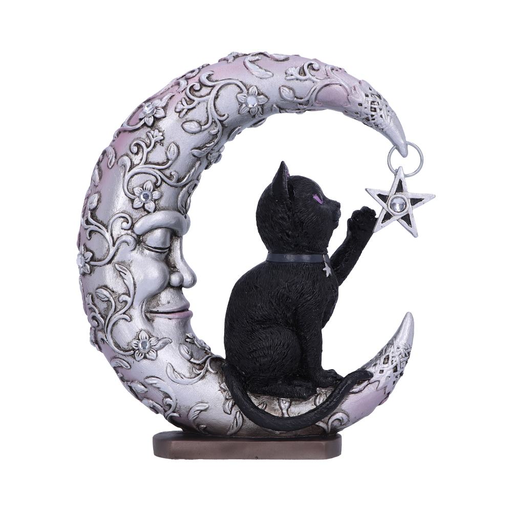 Cat and Moon Ornament.