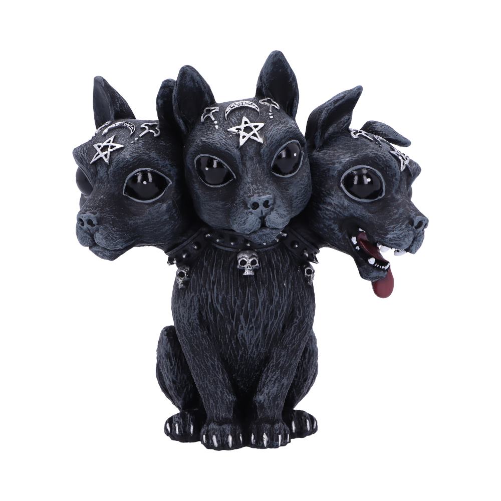 Scarily adorable cerberus figiurine.