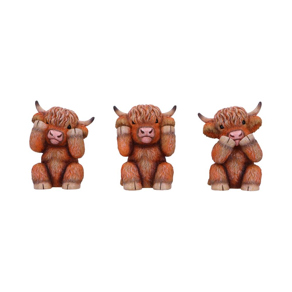 Highland Cow figurines.
