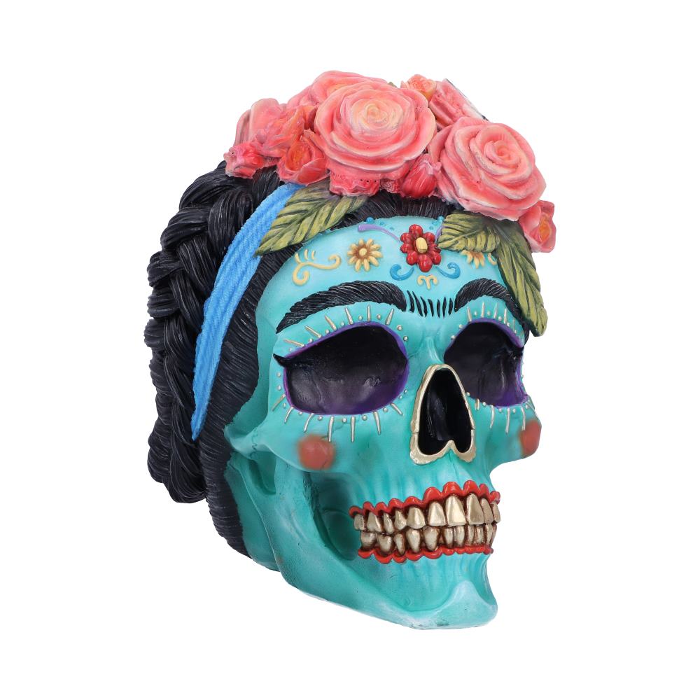 Mexican Skull Figurine