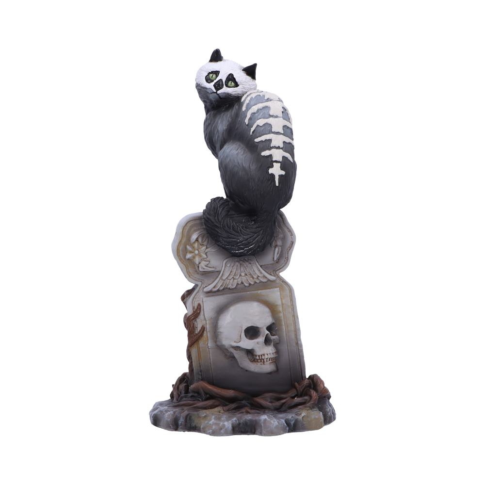 Gothic cat ornament