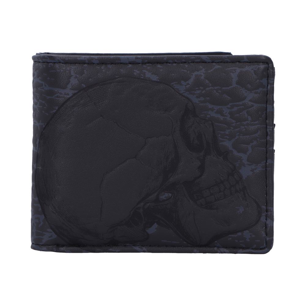 Sinister embossed skull design.