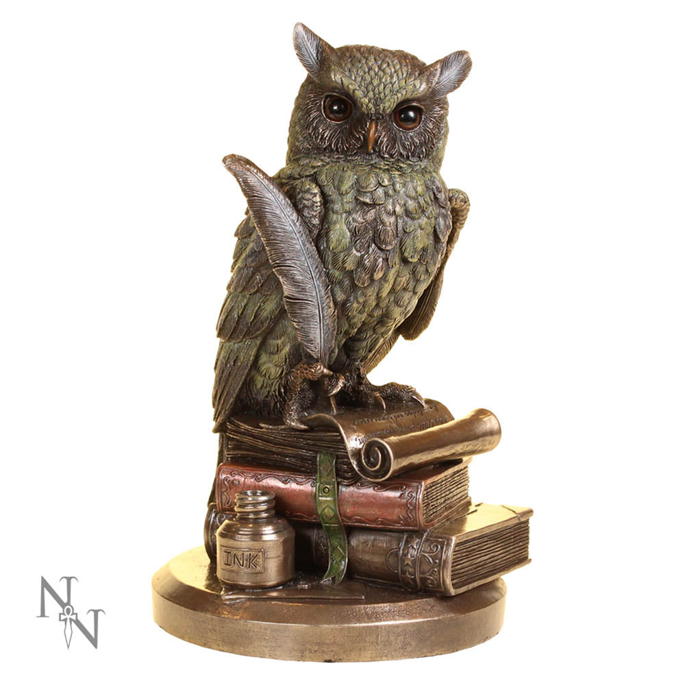 Academic Owl Figure