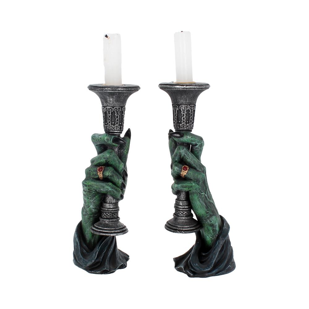 Monstrous Pair of Candle Holders