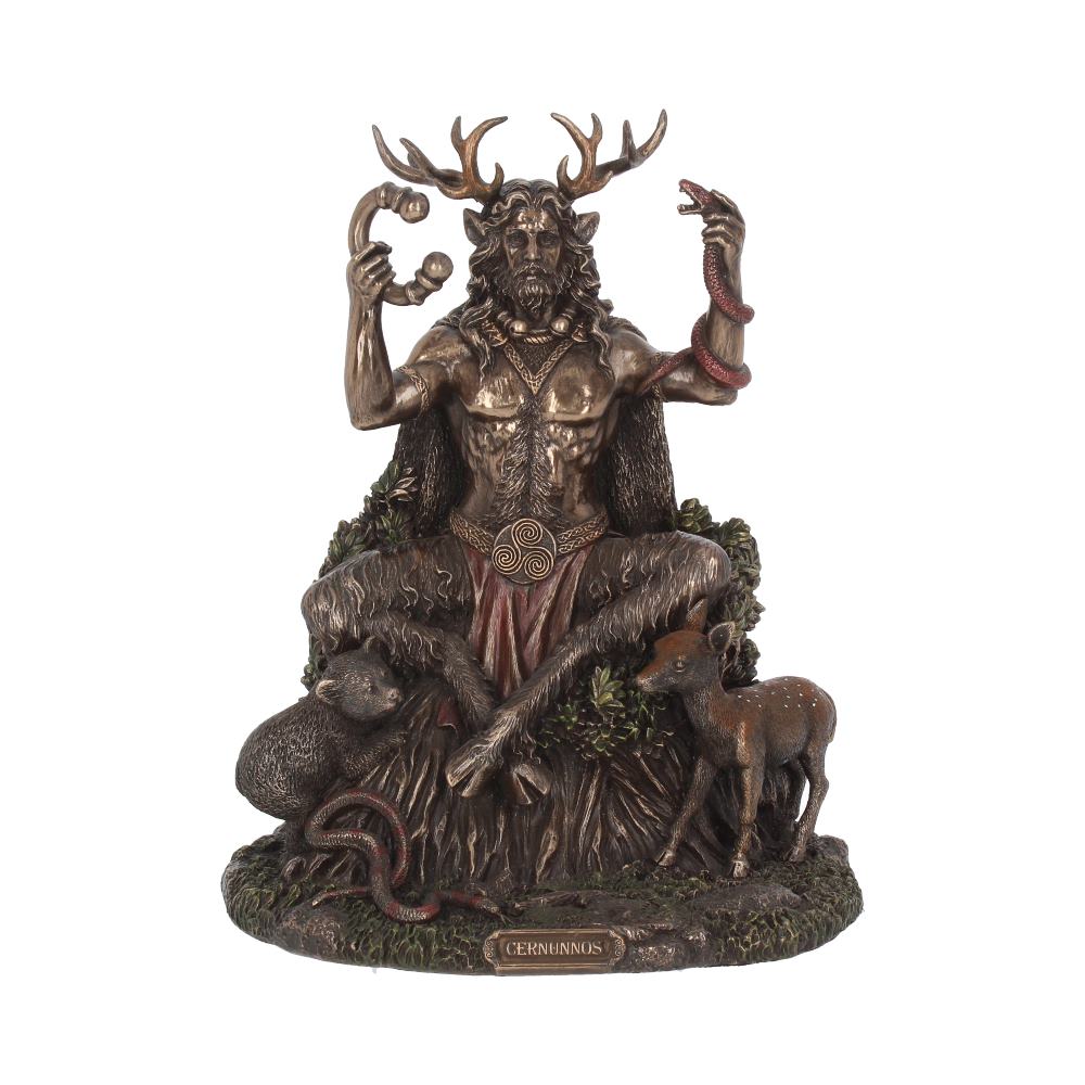 Pagan Horned God figurine.