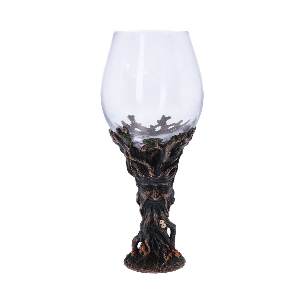 Ancient Tree Spirit Wine Glass.