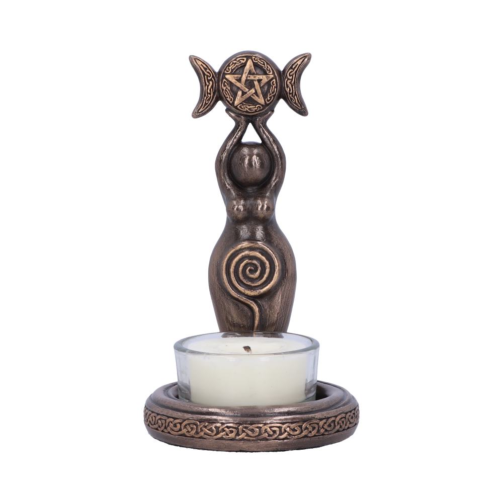 Triple Goddess Tealight Holder.