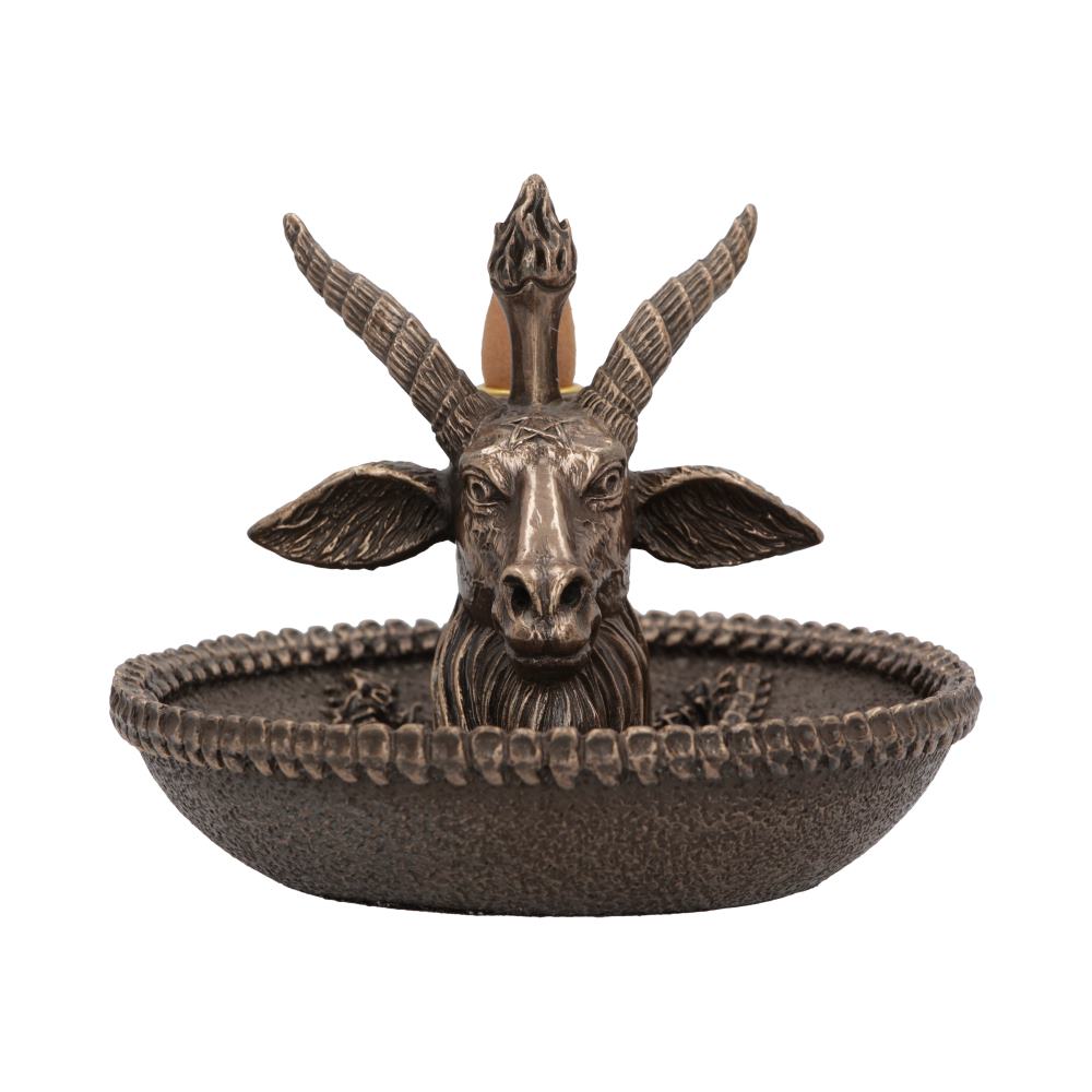 Baphomet backflow incense burner.