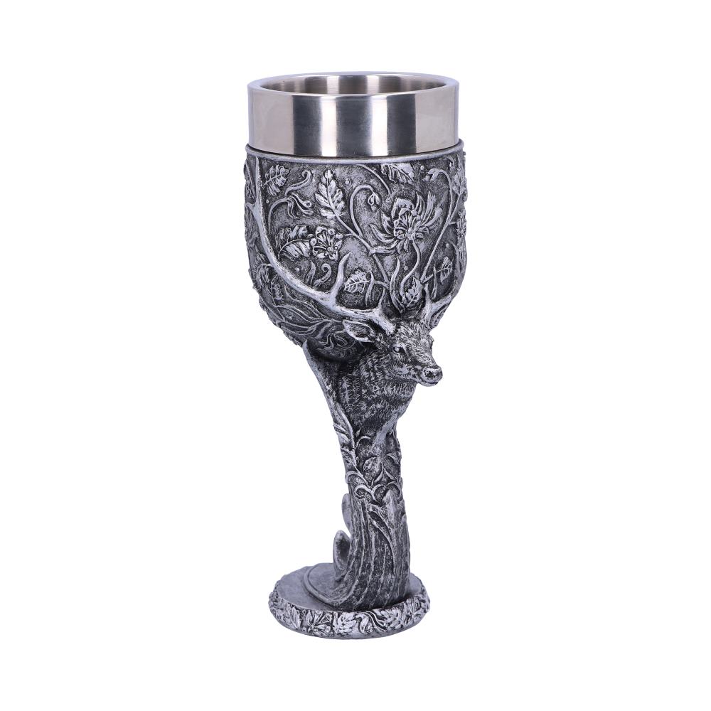 Beautifully crafted Stags Head Goblet.