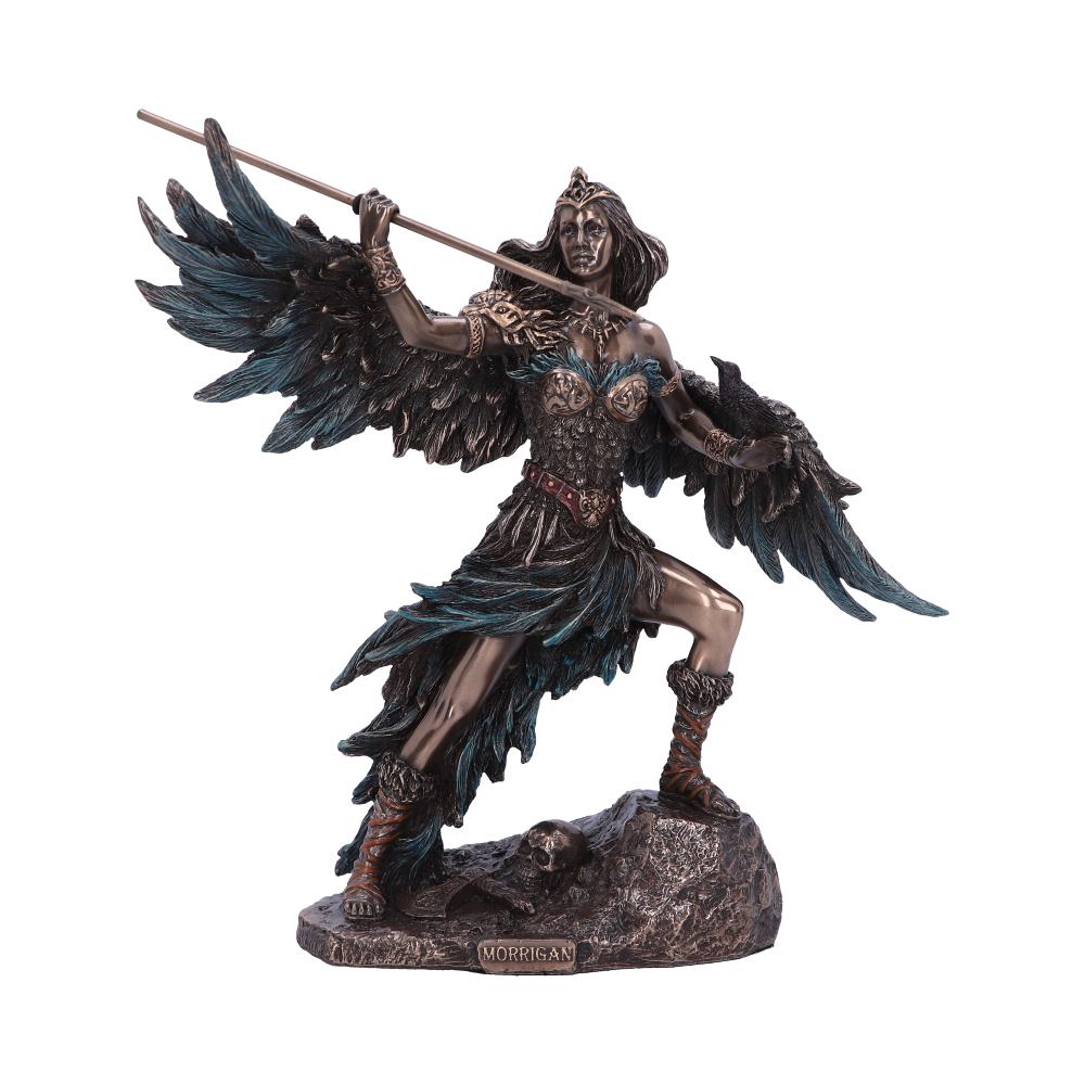 Bronze Morrigan Figurine.