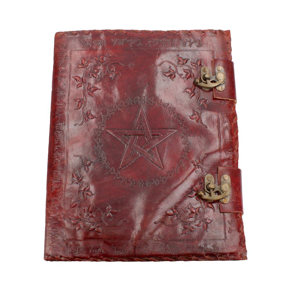 Decorated with a floral pentagram.