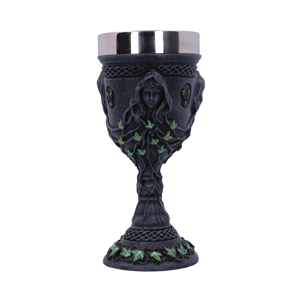 Beautifully crafted Triple Goddess Goblet