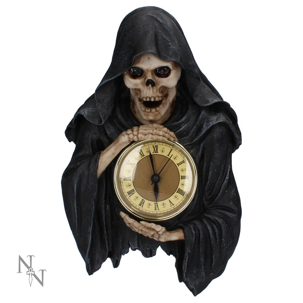 Wall Hanging Grim Reaper Clock.