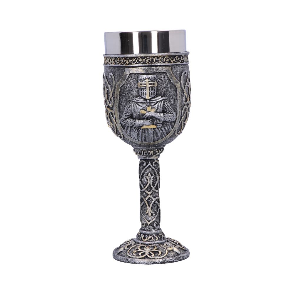 Armoured Medival Knight Soldier Goblet.