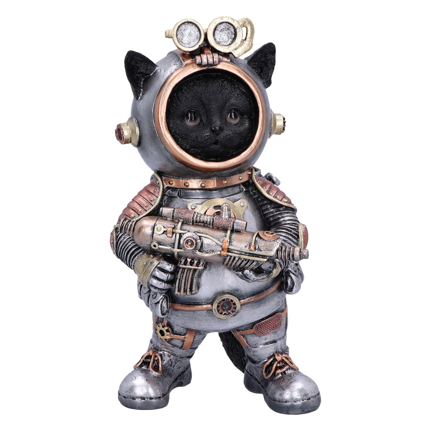 Space cat figurine