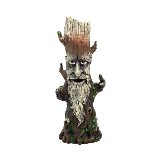 Grandfatherly oak tree spirit upright incense holder.