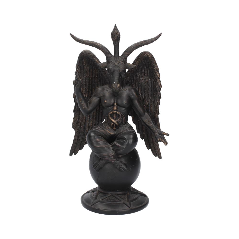 Captivating Baphomet figurine.