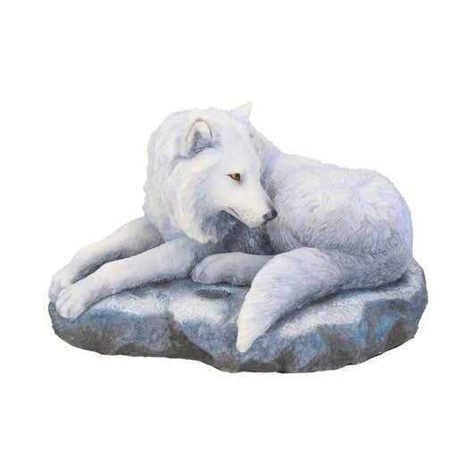 Guardian of the North Wolf Figurine by Lisa Parker