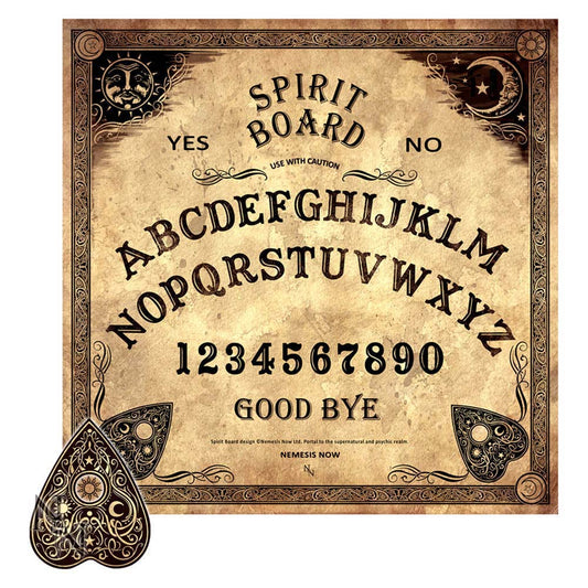 Classic spirit board pattern.
