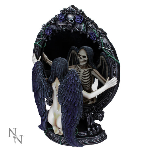 Beautifully Gothic Mirror Ornament.