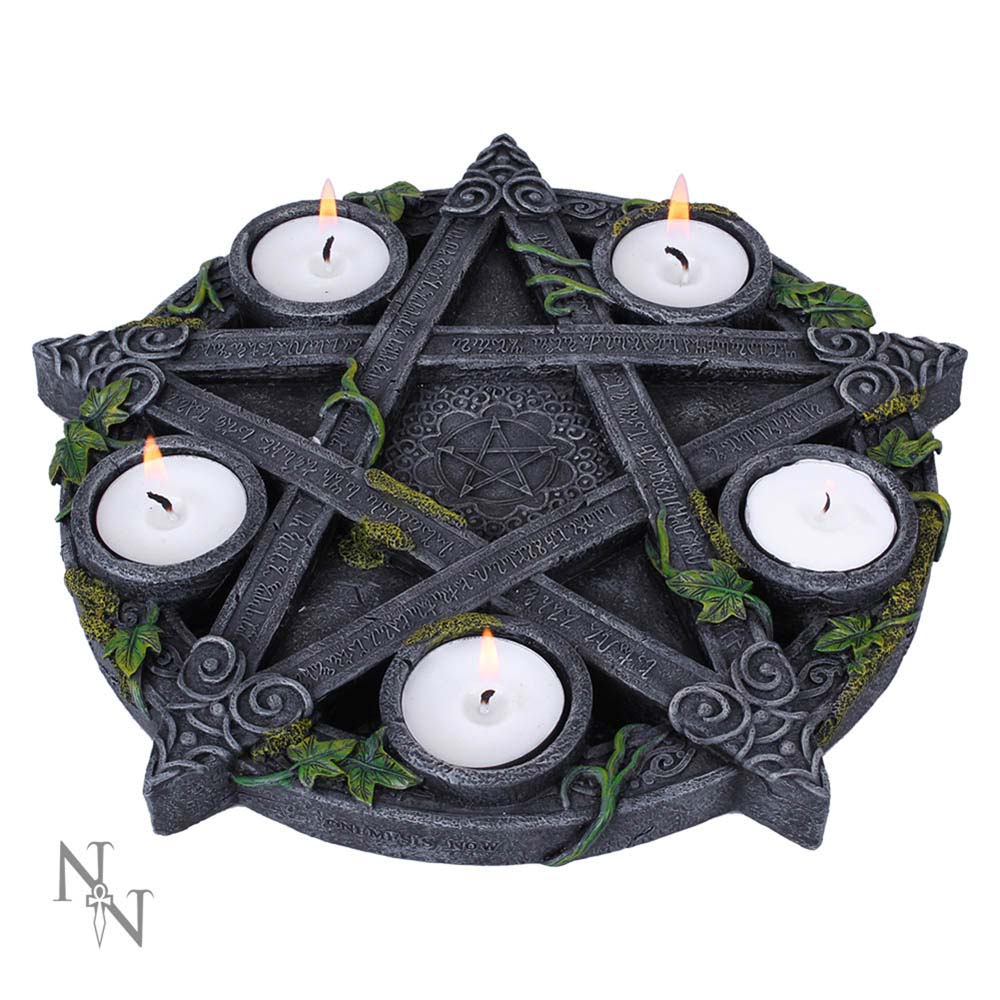 Space to fit 5 tealights.