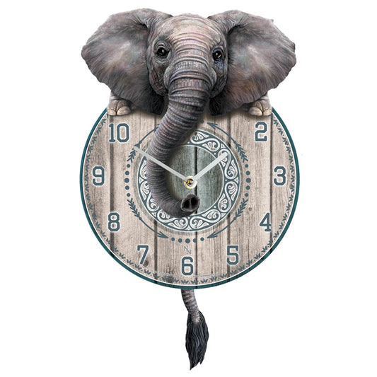 Elephant Pendulum Clock.
