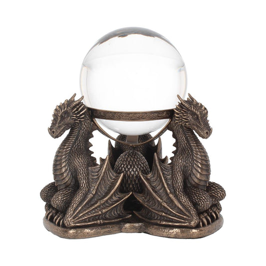 Exquisitely crafted Dragon Crystall Ball Holder.