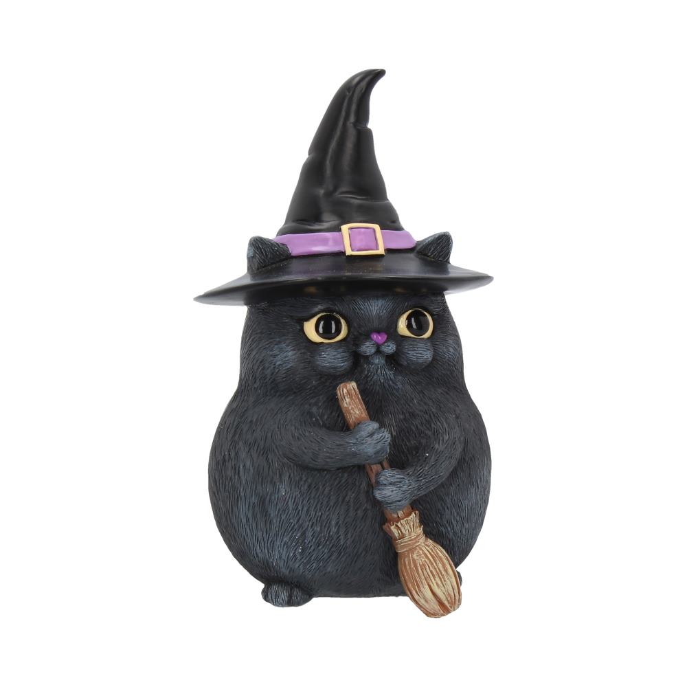Adorable Snapcat Witch figurine
