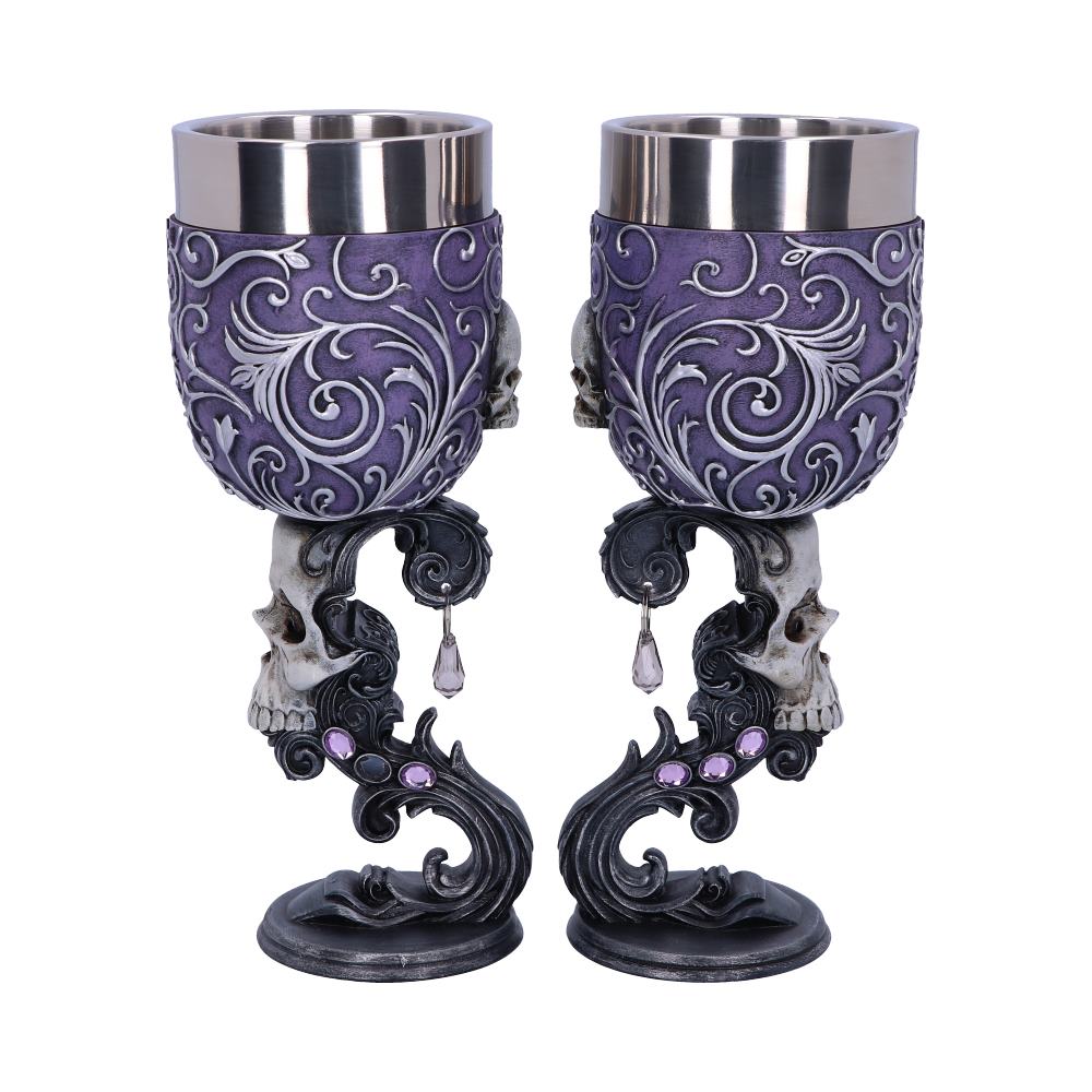 Macabre Skull goblets.