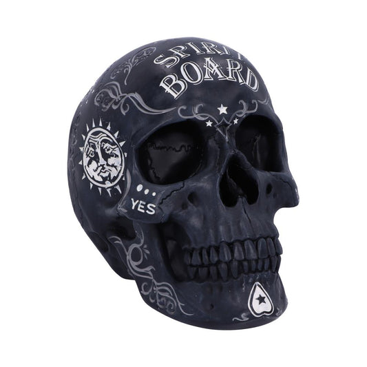 Black and White occult Spirit Board Skull.