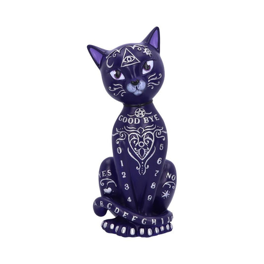 Beautifully crafted Ouija Spirit board cat figurine.