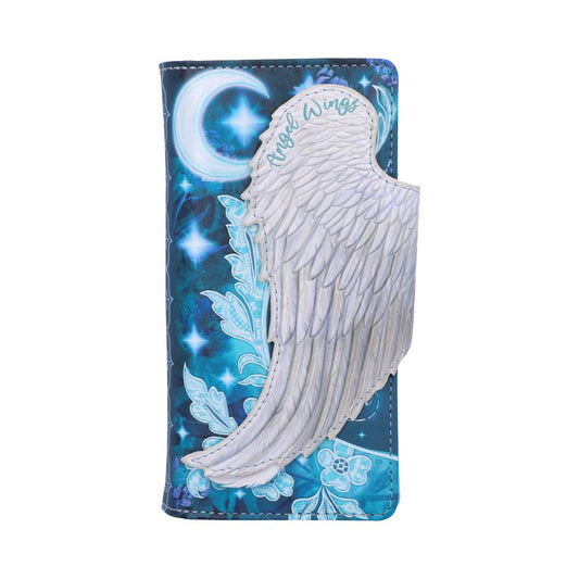 Beautifully designed Angel Wing purse.