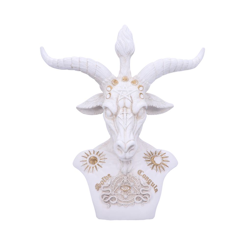 White Baphomet Bust.