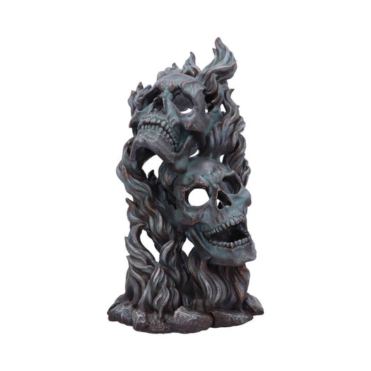 Gothic Skull Ornament.