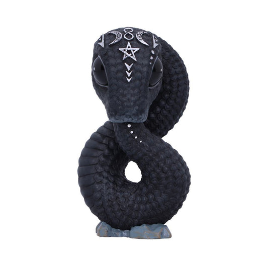 Scarily adorable snake figurine.
