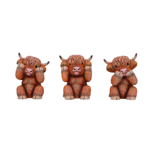 Highland Cow figurines.