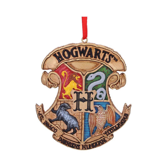 Hogwarts Crest Hanging Ornament.