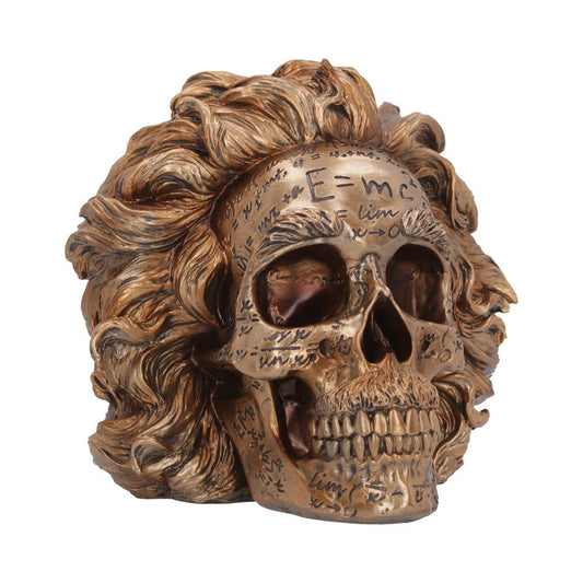 Bronze Skull Figurine