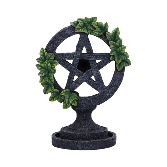 Ivy Pentagram Backflow Incense Burner