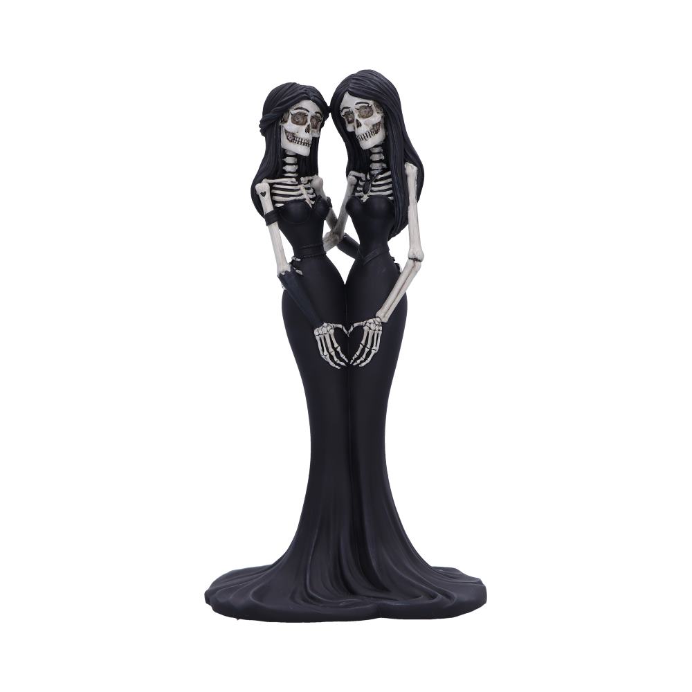 Skeleton sisters figurine