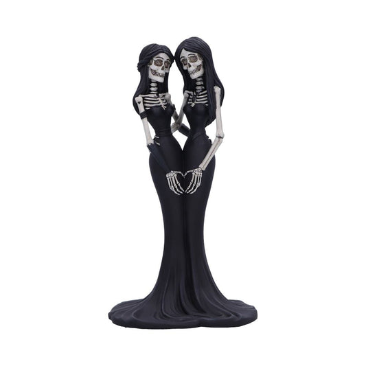 Skeleton sisters figurine