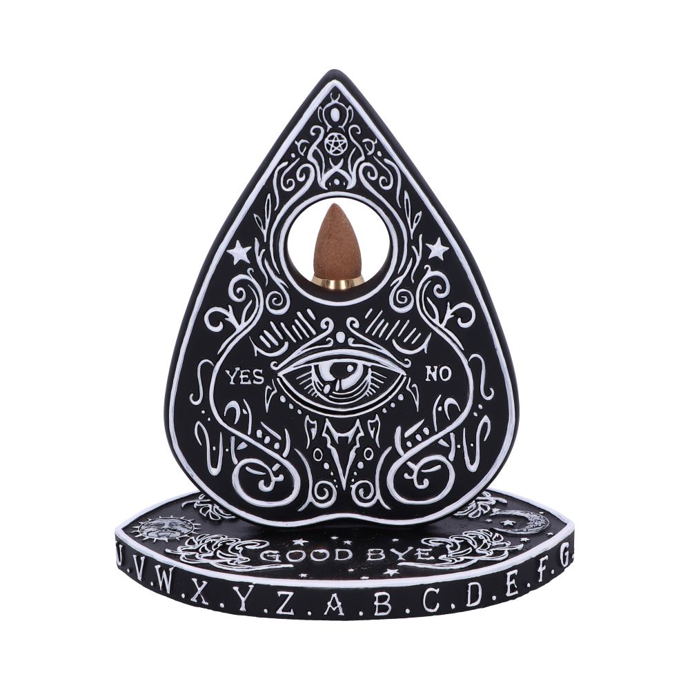 Featuring a classic black and white Spirit Board design