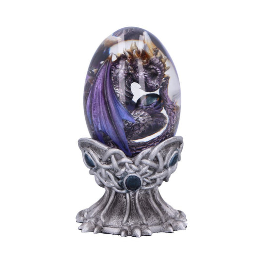 Air dragonling in clear egg