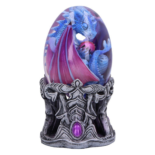 Water dragonling in clear egg