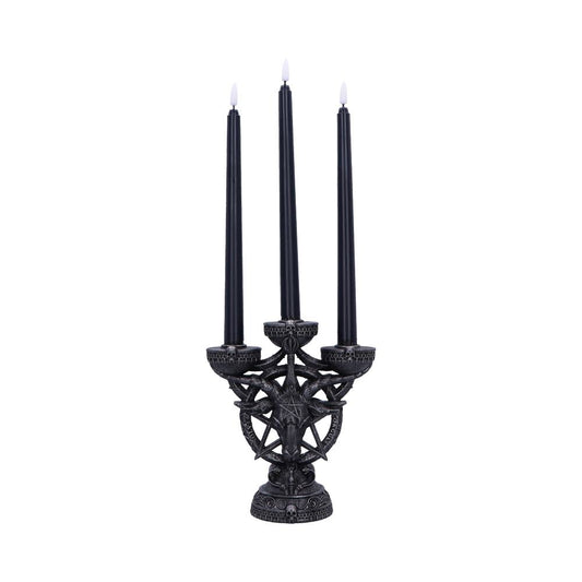 Enchanting Baphomet candelabra