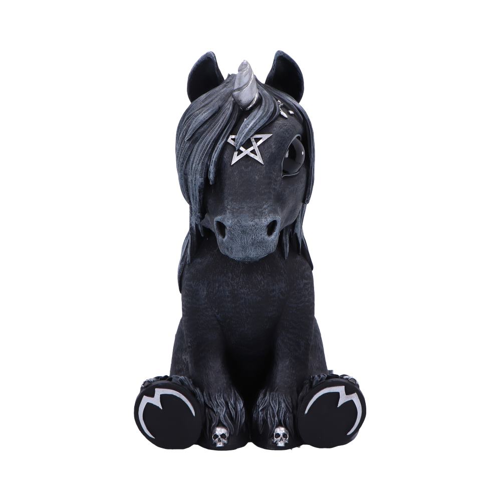 Large Culticorn figurine: gothic unicorn from the Cult Cuties collection